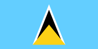 St Lucia flag